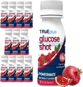TRUEplus Glucose Shots 12 Φιάλες - Ρόδι
