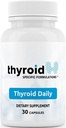 Thyroid Daily - The First Nutrient Complete Multi Designed for Optimal Thyroid Health. Thyroid Daily is Iodine Free w/ 19 Thyroid Daily Essential Nutrients for Thyroid Support.