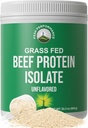 Grass Fed Beef Protein Powder - Λακτόζη Δωρεάν Great Tasting Beef Protein Isolate. Ολοκληρωμένο συμπλήρωμα μη γαλακτοκομικών παλαιών σαρκοφάγων με βάση τα ζώα για το Prime Muscle Building. Δεν έχει ορό γάλακτος. Χωρίς γεύση