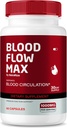 NutraRize Blood Flow Max Capsules, Advanced Blood Support Formula, Maximum Strength Supplement for Healthy Blood Circulation, All Natural Vitamin Pills for General Wellness, Reviews (60 Κάψουλες)