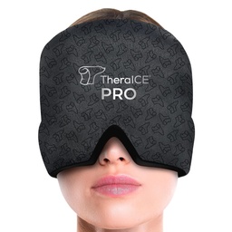 TheraICE Ημικρανία Relief Cap PRO, Κεφαλαλγία Relief Cap, Ice Face Mask, Ψυχρή Συμπίεση Κεφαλή Wrap για ανακούφιση, άγχος & Hangover, FocusZone τεχνολογία παρέχει επιπλέον ψύξη & πίεση