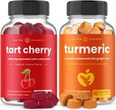 NutraChamps Tart Cherry Gummies και Turmeric Gummies 2 πακέτο