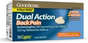 GoodSense Dual Action Acetaminophen και Ibuprofen (NSAID) δισκία, 250 mg/125 mg, Πόνος στην πλάτη, 144 Count