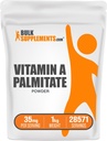 BulkSupplements.com Vitamin A Palmitate Powder - as Retinol Palmitate, Vitamin A Supplement for Immune & Eye Support - Gluten Free, 35mg per Serving, 1kg (2,2 lbs) (Pack of 1)