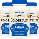 Nutricost Colostrum 1000mg, 120 Caps, 60 σέρβις (3 μπουκάλια)