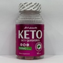 Keto ACV Gummies Formula 1500MG Μήλο μηλίτη αμπελόγαλα Φόρμουλα Ρόδι χυμός τεύτλων σκόνη μη GMO 60 Gummies