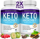 Keto Boost Diet Χάπια Ketosis συμπλήρωμα - Φυσικό εξωγενές Keto Formula Υποστήριξη Ενέργεια & Εστίαση, Προηγμένα Ketones για Ketogenic Diet, για άνδρες γυναίκες