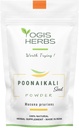 YOGIS HERBS Poonaikali Σπέρματα σκόνης (Kapikacchu/Velvet Bean/Mucuna pruriens) - Φυσική υποστήριξη για ζωτικότητα και γνωστική υποστήριξη. (0.5 Lb)