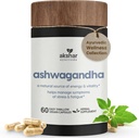 AKSHAR Ayurveda - Ashwagandha Capsules with Ashwagandha Root Extract and Powder - Adaptogenic Herbal Support - Vegan Cruelty-Free Ashwagandha Supplements (60 Count)