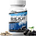 Himalayan Shilajit Capsules Men Women - Premium Himalayan Fulvic Acid Supplement Pills - Ashwagandha Turmeric Ginkgo Biloba Ginseng Cordyceps Mushroom Stinging Nettle Black Pepper