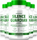 (5 Pack) Silence Guardian - Advanced Ear Formula, Επίσημη Φόρμουλα για 360 Υποστήριξη Ακρόασης, Όλα τα φυσικά συστατικά για τη διατήρηση της ακουστικής υγείας, SilenceGuardian κριτική (300 κάψουλες)