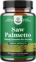 Natures Craf Extra Strength Saw Palmetto Extract - Advanced Saw Palmetto για την υγεία των γυναικών και των ανδρών στα μαλλιά και τα ούρα Υποστήριξη με φυτικές στερόλες & φλαβονοειδή - ισχυρό συμπλήρωμα βοτάνων 120 κάψουλες