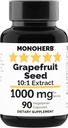 MONOHERB Grapefruit Seed Extract 1000 mg - 90 Vegetarian Capsules