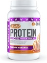 FINAFLEX Clear Protein, Vanilla Caramel - 2 lb - Προάγει τη μυϊκή απόδοση & ανάπτυξη - Milkshake-Like Γεύση - Χαμηλό υδατάνθρακες, χαμηλά λιπαρά & χωρίς γλουτένη - 27 Σερβιέτες