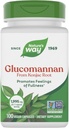Nature's Way Herbal Glucomannan from Konjac Root Capses, Προωθεί Αισθήματα πληρότητας*, 1.995 mg ανά 3-Capsule Serving, Μη-GMO Project Επαληθευμένο, Vegan, 100 Κάψουλες (Packing May Vary)