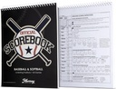 Murray Sporting Goods Baseball & Softball Scorebook - 35 Games Score Book - Score Keeping Book for Stats - Adult, Youth, Little League Baseball Scorebook για Σκορμπολάδες