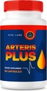rize labs Arteris Plus Συμπλήρωμα διατροφής, Arteris Plus Tablets Υποστηρίζει φλεγμονή, Ενίσχυση χάπια υποστήριξης, Arteris Plus χάπια, ArterisPlus Κριτικές, Επιπλέον δύναμη (60 κάψουλες)