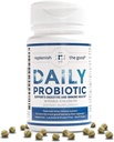 Daily Probiotic - 6 Billion CFU - Υποστηρίζει Digestive Health -15x Πιο αποτελεσματική από τις τακτικές κάψουλες - Ανακουφίζει αέριο, Bloated Reflux Στομάχου & Οξέων (60 Count)