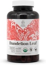 Dandelion Leaf USDA Organic 120 Capses 