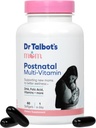 Dr. Talbot's Mom Postnatal Multi-Vitamin - DHA, Folic Acid, Vitamins, and More - Supports New Moms to Better Wellness - 60 Softgels