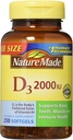 Nm Vit D 2000iu Μέγεθος 250ct Φτιαγμένη βιταμίνη D 2000iu 250ct