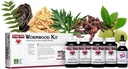 Kroeger Herb Products, Wormwood Herb Supplement Kit, Black Walnut, Clove, Quassia, Worm Wood Detox Cleanse - Κάψουλες, Μη ΓΤΟ, Χωρίς γλουτένη, Χωρίς συντηρητικά ή Fillers, Made in USA