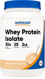 Nutricost Whey Protein Isolate Powder (Σφραγίδα κέικ, 2LBS)