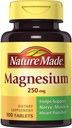 Nature Made Magnesium 250 mg Tabletισκία 100 ea (Συσκευασία των 5)