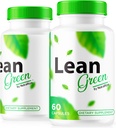 (2 Pack) Lean Green Weight Loss Pills - Naturally Supports Active Lifestyle and Fitness, Premium Keto Pills for Sustained Energy & Health, Lean Greens Formula, LeanGreen Official Review (120 Capsules)