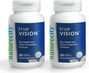 NatureCity True-Vision Eye Health Supplement - Φυτική Λουτεΐνη και Ζεαξανθίνη με Υψηλή Ικανότητα Saffron 20mg - Μπλε Φωτεινή Προστασία, Υποστήριξη Κεντρική και Νυχτερινή Όραση (60 Κάψουλες Veggie)