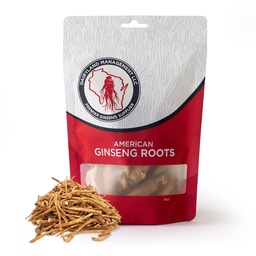 Dairyland American Ginseng Roots Prongs - 8 oz Pack του Wisconsin Ginseng Root - Αυθεντικό American Ginseng Prong - Μη-GMO, Χωρίς γλουτένη Ολόκληρο Ginseng - Χρησιμοποιήστε αυτό το συμπλήρωμα βοτάνων στη σούπα, Τσάι, Congee