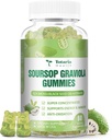 Totaria Sugar Free Soursop Oil Graviola Sea Moss Gummies - Υποστήριξη Digestive Sleep Skin Health, Immunity & Antioxidant - Guanabana Φρούτα με θαλάσσια Moss, 150mg Μαύρο Έλαιο Σπόρων Βιολογικό Μη-GMO Vegan