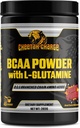 BCAA Powder with L-Glutamine | 2:1:1 Branched Chain Amino Acids | Post Workout Recovery Powder - 45 Servings (Fruit Punch)