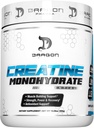 DRAGON PHARMA Creatine Monohydrate, Aid Muscle Recovery, μετά την προπόνηση συμπλήρωμα, Αντιοξειδωτική υποστήριξη (60 Υπηρεσίες, Χωρίς άρωμα)