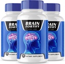 riize labs BrainFortify συμπλήρωμα, BrainFortify Organic Memory Supporting Formula, Μείωση των αρνητικών επιπτώσεων της εγκεφαλικής ομίχλης, Brain Fortify χρησιμοποιείται για την ενίσχυση της μνήμης (180 κάψουλες) (πακέτο των 3)