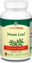 Theraneem Neem Leaf Κάψουλες - Ισχυρή θρεπτική υποστήριξη με Αντιοξειδωτικά και Περισσότερα - Vegan, Χωρίς γλουτένη, 60 ημέρες εγγύηση - 120 εξυπηρετούν, 120 VegCaps