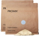 ProMix Nutrition Plant-based Vegan Protein Powder, Unflavored - Πρωτεΐνη αρακάς & βιταμίνης B-12 - -Post Proout Fitness & Nutrition Shakes, Smoothies, Bakeing & Cooking Συνταγές - 5 Λίρες (Pack of 2)