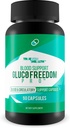 Blood Support Gluc0 Freedom Pro - Our Best Blood Health Capsules - Blood Health Blood Balance Supplement - Blood Health Supplements - Blood Boost & Blood Flow Supplement - Blood Circulation Supplement