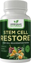 GREEN VALLEY NATURALS Stem Cell Supplement - Βιολογική Θιβετιανή Θάλασσα Buckthorn-Resveratrol, Βιταμίνη D, Εκχύλισμα Καπέλου Επίσκοπου (1 φιάλη, 60 κόμης)