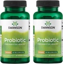Προβιοτικό Swanson για Digestive Health GI Tract Immune Support 20 Billion CFU με προβιοτικές κάψουλες FOS 60 Veggie (Κάψουλες) (2 Pack)