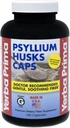 Yerba Prima Psyllium Husks Caps Dietary Fiber 625 mg, 180 Κάψουλες - Συμπλήρωμα καθαρισμού του παχέος εντέρου - Υγεία των ούρων - Χωρίς γλουτένη μη ΓΤΟ