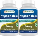 Best Naturals Pregnenolone 30 mg 120 δισκία (120 Count (Pack of 2))