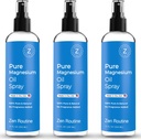 Pure Magnesium Oil Spray 12oz (3 Pack) – Βιολογικό σπρέι μαγνησίου βαθμού USP, επίκαιρο γλυκινικό μαγνήσιο, Λάδι μαγνησίου για τα πόδια, το σώμα, τους μυς και τα πόδια Cr Κατασκευασμένο στις ΗΠΑ