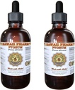 Pygeum Liquid Extract, Pygeum (Pygeum Africanum) Βάμμα, συμπλήρωμα βοτάνων, Hawaii Pharm, Made in USA, 2x4 fl.oz