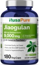 NusaPure Jiaogulan 20:1 Extract, 450 mg Ισοδύναμο με 9.000mg 180 κάψουλες Veggie (χορτοφαγικά, μη ΓΤΟ, Vegan) Gynostemma Pentaphyllum