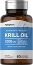 Piping Rock Krill Oil 1000 mg Softgels 
