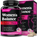 UNALTERED Hormone Balance & Mood Support for Women - Φυσικά υποστηρίζει την ορμονική ισορροπία & ενέργεια με Tribulus Terrestris & Red Maca Root Extract - Συμπλήρωμα διατροφής - 90 κάψουλες Vegan