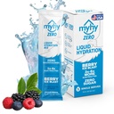 MyHy Zero Liquid Hydration Packets, Sugar Free Electrolyte Drink Mix for Hydration Support, Αφυδάτωση Relief for Travel, Εγκυμοσύνη, Fitness, Bachelor & Bachelorette Party – Berry, 5 Count