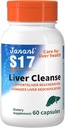 Jananl Liver Cleanse Detox & Repair Milk Thistle Το Liver Protection Liver Liver Liquid είναι πλούσιο σε Silymarin και FDP Cell Energy Liquid, με 15 μπουκάλια συνολικά 7.5 FI oz - Καθαρισμός