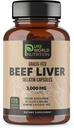 Grass Fed Beef Liver Κάψουλες υποστηρίζει την παραγωγή ενέργειας, βοηθά την πλήρη ευεξία του σώματος